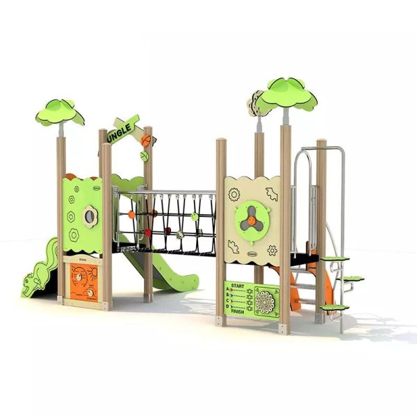 Eco-wood series Outdoor Playground GW-05901 - Image 2