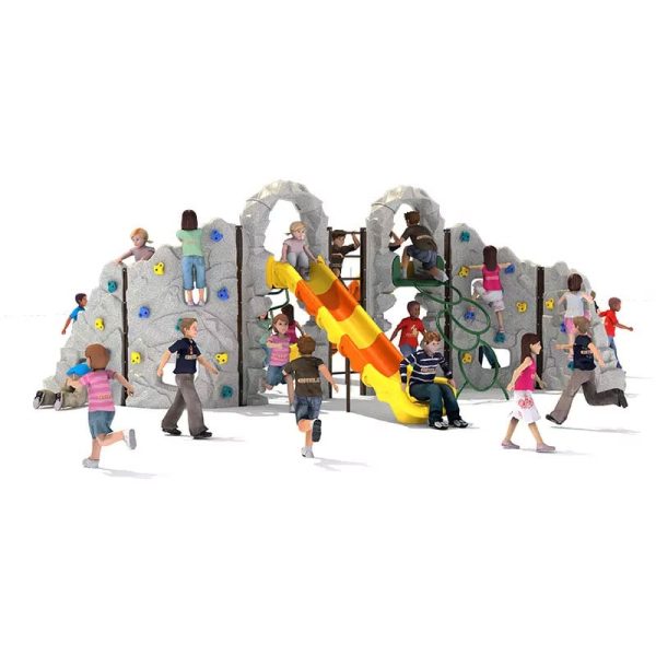 Plastic Commercial Climbing Rocks Outdoor Playground - Image 3