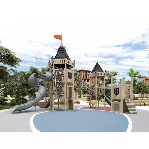 Eco-wood series Outdoor Playground GW-00301 - Image 3