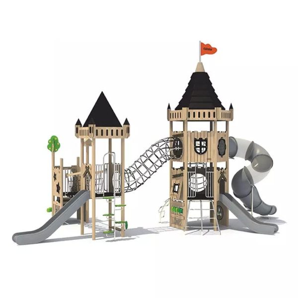 Eco-wood series Outdoor Playground GW-00301