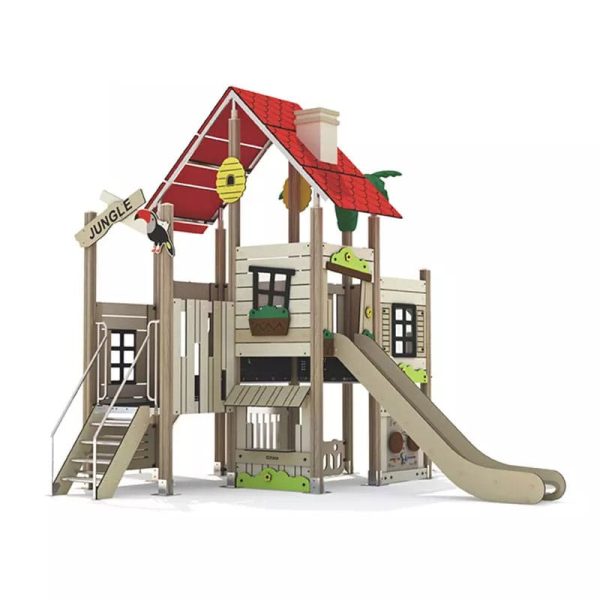 Eco-wood series Outdoor Playground GW-02701 - Image 2