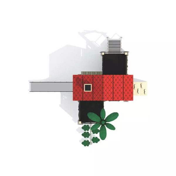 Eco-wood series Outdoor Playground GW-02701 - Image 3