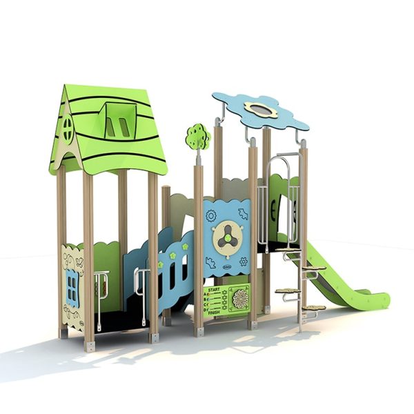 Eco-wood Series Outdoor Playground GW-05801