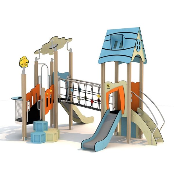 Eco-wood Series Outdoor Playground GW-05803 - Image 2
