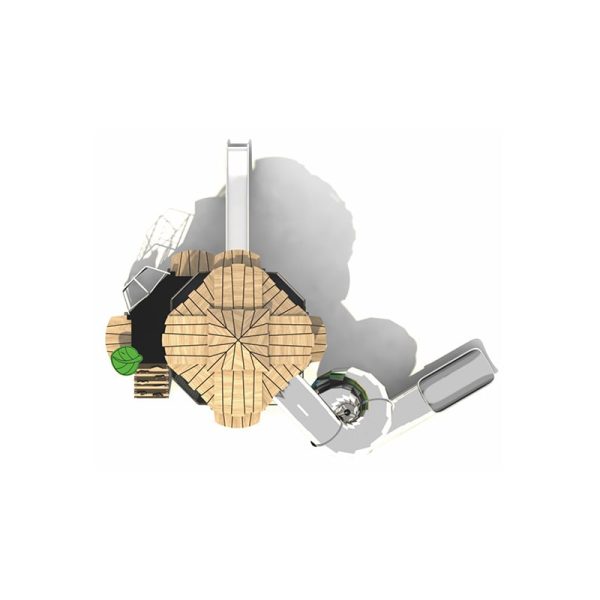 Eco-wood Series Outdoor Playground GW-06201 - Image 3