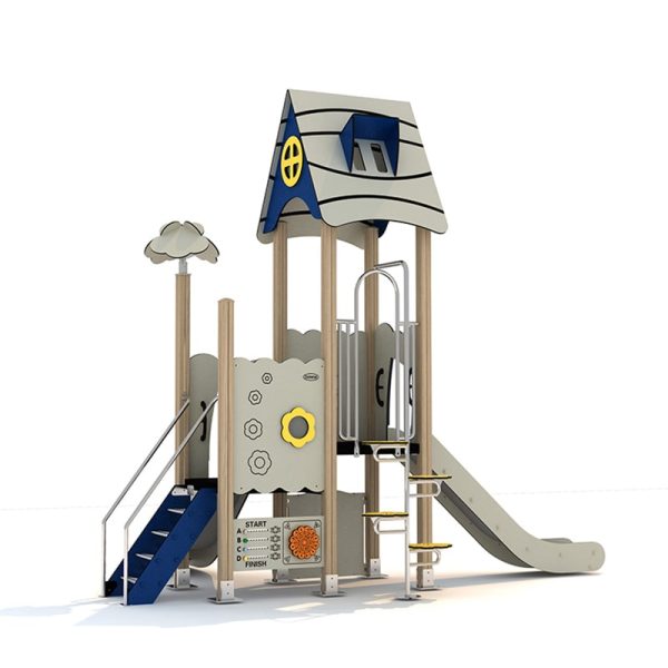 Eco-wood Series Outdoor Playground GW-05101 - Image 2
