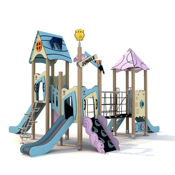 Eco-wood Series Outdoor Playground GW-03702 - Image 2