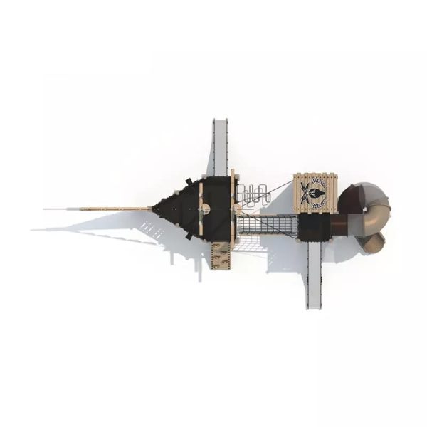 TUV Standard Anti-Fade Outdoor Playground for Shopping Mall GW-03202 - Image 2